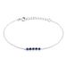 Bracelet Karrie Argent Blanc Oxyde De Zirconium - Bracelets fantaisie Femme | Histoire d’Or
