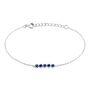 Bracelet Karrie Argent Blanc Oxyde De Zirconium
