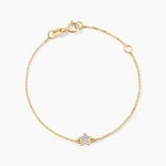 Bracelet Chirine Etoile Or Jaune - Bracelets Enfant | Histoire d&rsquo;Or