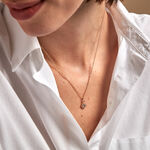 Collier Bobbie Plaqu&eacute; Or Jaune Oxyde De Zirconium - Colliers Femme | Histoire d&rsquo;Or