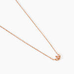 Collier Duchesse Argent Rose Oxyde De Zirconium - Colliers fantaisie Femme | Histoire d&rsquo;Or