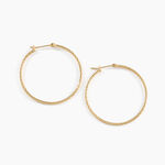 Cr&eacute;oles Anusha Plaqu&eacute; Or Jaune - Boucles d'oreilles cr&eacute;oles Femme | Histoire d&rsquo;Or