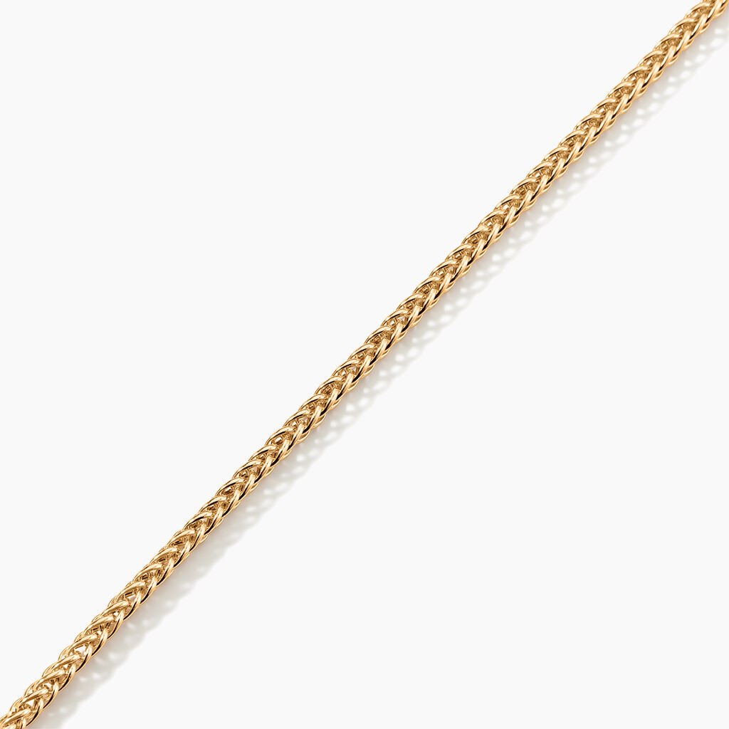 Bracelet Jany Maille Palmier Or Jaune - Bracelets cha&icirc;ne Femme | Histoire d&rsquo;Or