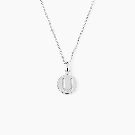 Collier Argent Eugenien Oxydes De Zirconium - Colliers fantaisie Femme | Histoire d&rsquo;Or