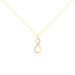 Collier Or Jaune  Veronique - Colliers Infini Femme | Histoire d’Or