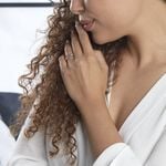 Alliance Fantaisie Diamantee Ruban Plat Or Bicolore - Alliances Femme | Histoire d&rsquo;Or