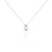 Collier Lorella Argent Blanc Perle De Culture - Colliers fantaisie Femme | Histoire d’Or