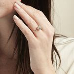 Bague Or Jaune Wilfreda Topaze - Bagues solitaires Femme | Histoire d&rsquo;Or