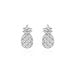 Boucles D'oreilles Puces Harold Argent Blanc Oxyde De Zirconium - Boucles d'oreilles fantaisie Femme | Histoire d’Or