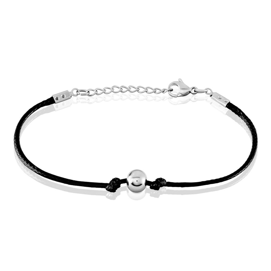Bracelet Acier Vieillit Patrizio - Bracelets cordon Homme | Histoire d’Or