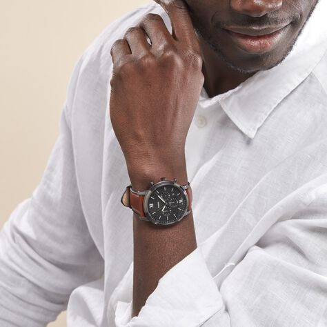 Montre Fossil Neutra Chrono Gris - Montres Homme | Histoire d’Or