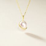 Pendentif Tourbillon Or Jaune Perle De Culture - Pendentifs Femme | Histoire d&rsquo;Or