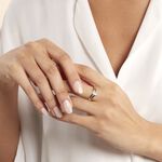 Bague Alix Or Tricolore Diamant - Bagues avec pierre Femme | Histoire d&rsquo;Or