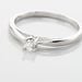 Bague Solitaire Celina Or Blanc Diamant - Bagues solitaires Femme | Histoire d’Or