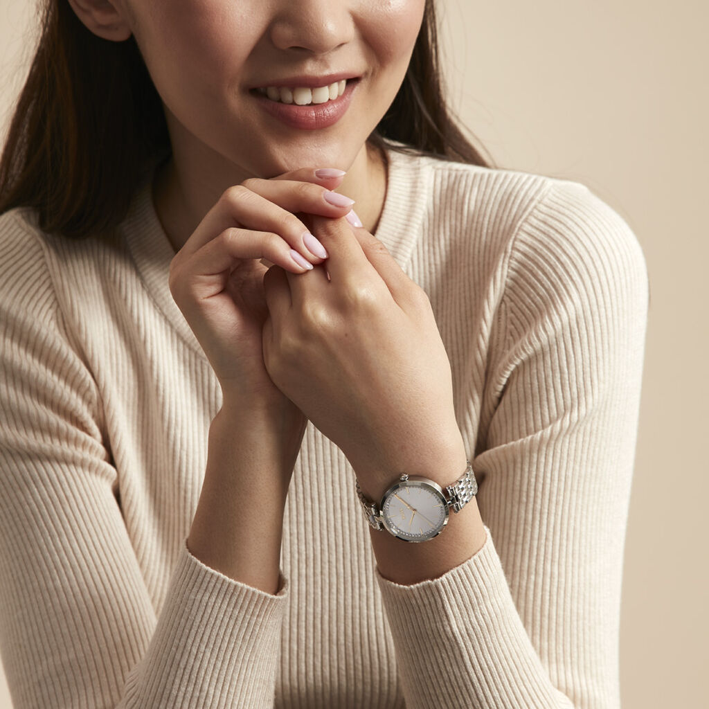 Montre Boss Essena Blanc - Montres Femme | Histoire d’Or