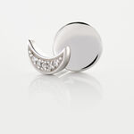 Boucles D'oreilles D&eacute;pareill&eacute;es Lyana Argent Blanc Oxyde De Zirconium - Boucles d'oreilles fantaisie Femme | Histoire d&rsquo;Or