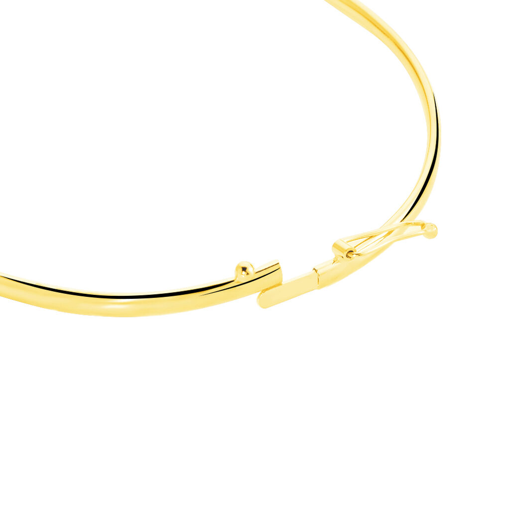 Bracelet Jonc Yuriy Fil Flexible Or Jaune - Bracelets joncs Femme | Histoire d’Or