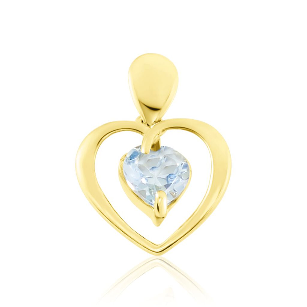 Pendentif Or Jaune Gurvan Topaze - Pendentifs Femme | Histoire d’Or