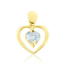 Pendentif Or Jaune Gurvan Topaze - Pendentifs Femme | Histoire d’Or