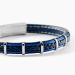 Bracelet Jourdan Cuir Noir - Bracelets Homme | Histoire d&rsquo;Or