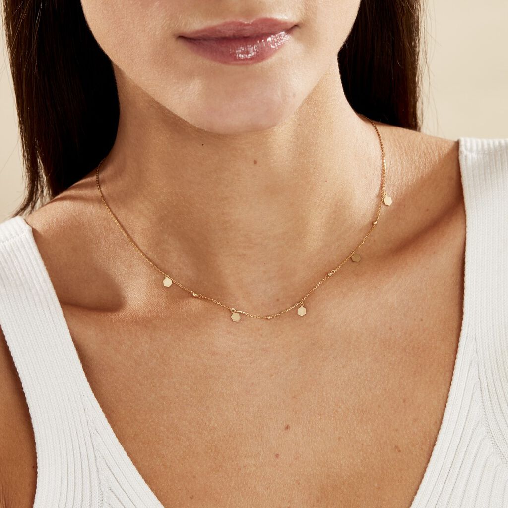 Collier Eleonora Or Jaune - Colliers Femme | Histoire d’Or