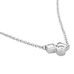 Collier Argent Duredle Oxydes De Zirconium - Colliers fantaisie Femme | Histoire d&rsquo;Or