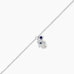 Bracelet Symbolique Argent Blanc Oxyde De Zirconium - Bracelets Femme | Histoire d&rsquo;Or