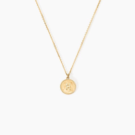 Collier Astrola Or Jaune - Colliers Zodiaque Femme | Histoire d&rsquo;Or