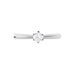 Bague Solitaire Veronika Or Blanc Diamant - Bagues solitaires Femme | Histoire d’Or