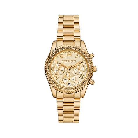 Montre Michael Kors Lexington Dor&eacute; - Montres Femme | Histoire d&rsquo;Or