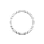 Alliance Mattias Titane Blanc - Alliances Unisex | Histoire d&rsquo;Or