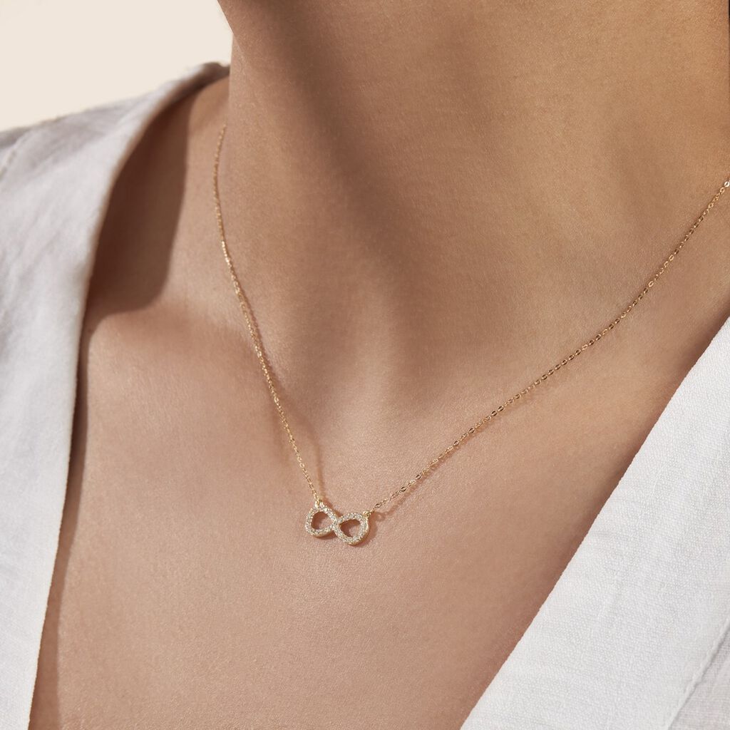 Collier Klothilda Or Jaune Oxyde De Zirconium - Colliers Femme | Histoire d’Or