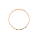 Alliance Fantaisie Diamantee Ruban Plat Or Bicolore - Alliances Femme | Histoire d&rsquo;Or