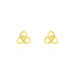 Boucles D'oreilles Puces Philine Fleur Or Jaune - Clous d'oreilles Femme | Histoire d’Or