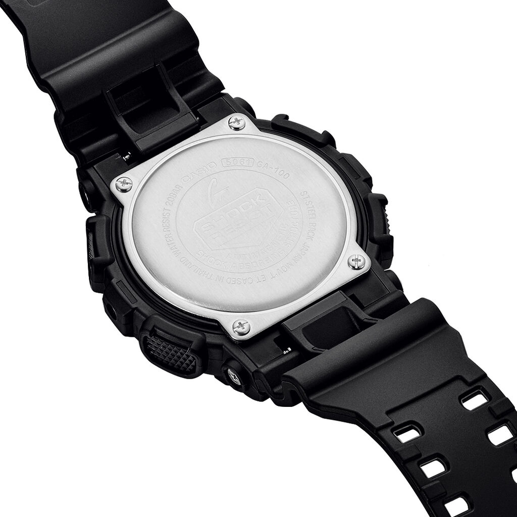 Montre Casio G-shock Black & White Noir - F&ecirc;te des p&egrave;res Homme | Histoire d&rsquo;Or
