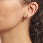 Cr&eacute;oles Plaqu&eacute; Or Jaune Par Oxyde De Zirconium - Boucles d'oreilles cr&eacute;oles Femme | Histoire d&rsquo;Or