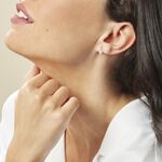 Boucles D'oreilles Pendantes Evana Or Jaune Oxyde De Zirconium - Boucles d'oreilles pendantes Femme | Histoire d&rsquo;Or