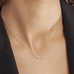 Collier Carolyne Or Jaune Oxyde De Zirconium - Colliers Femme | Histoire d&rsquo;Or