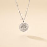 Collier Jollene Argent Blanc - Colliers fantaisie Femme | Histoire d&rsquo;Or
