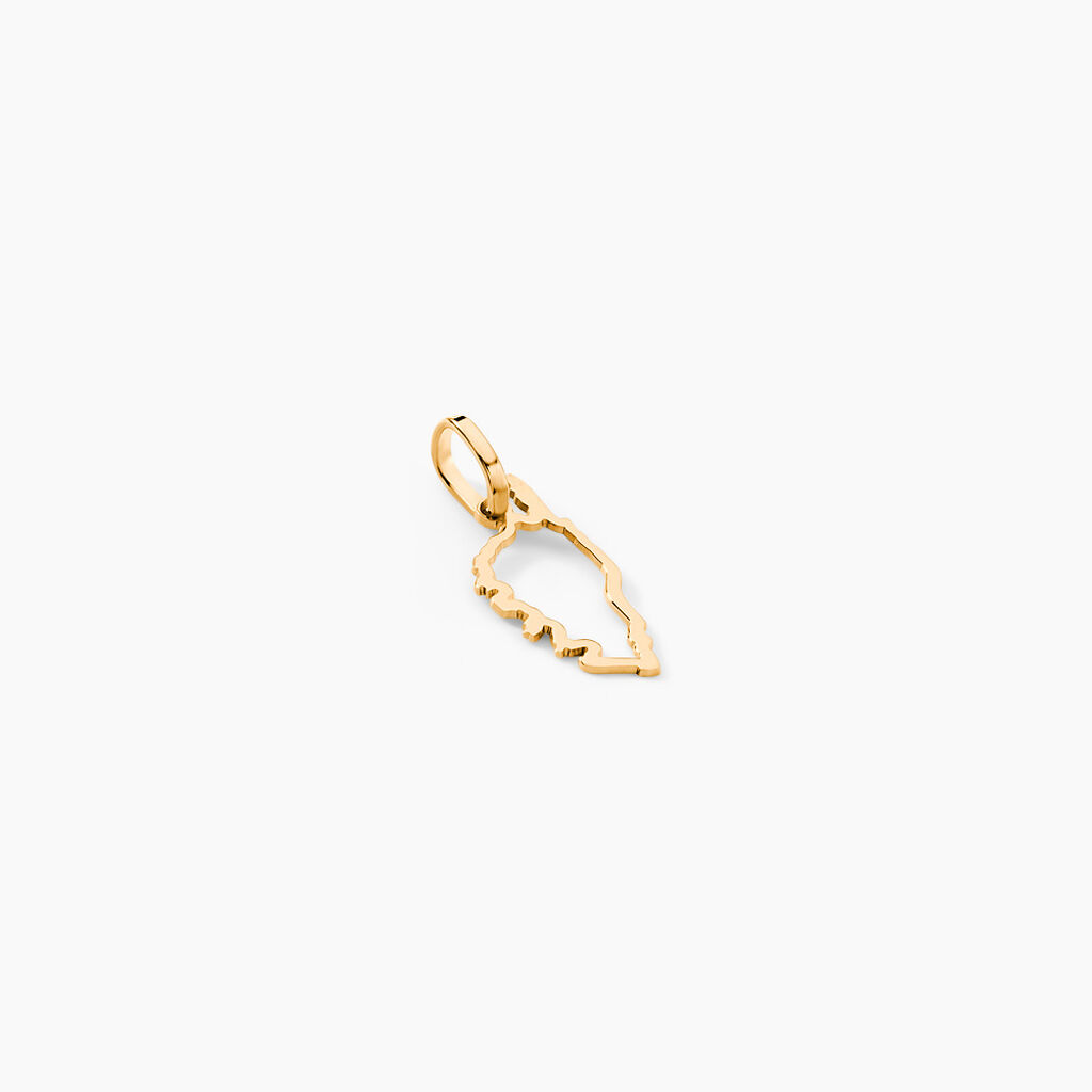 Pendentif Corsica Or Jaune - Pendentifs Famille | Histoire d’Or