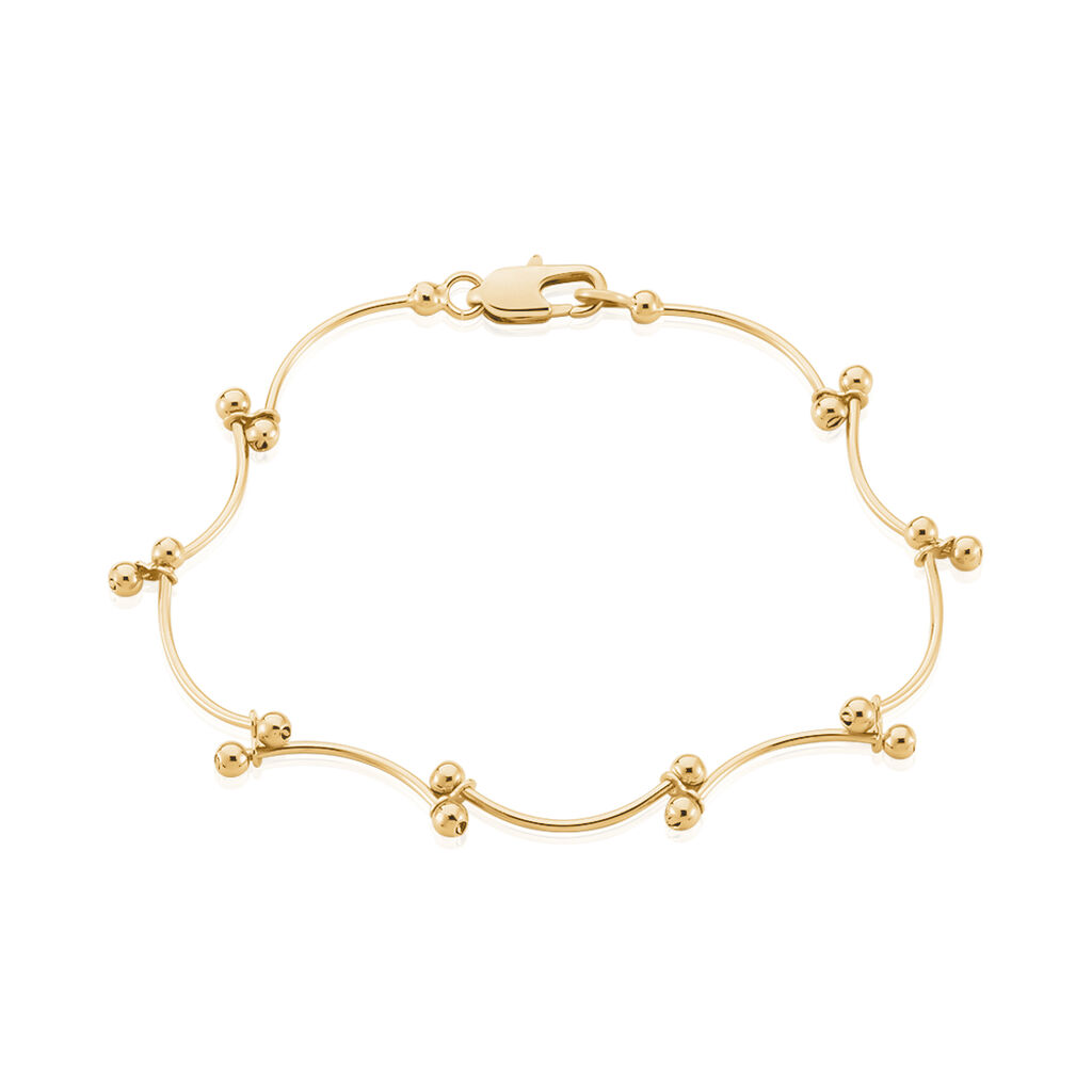 bracelet assma plaquã© or jaune