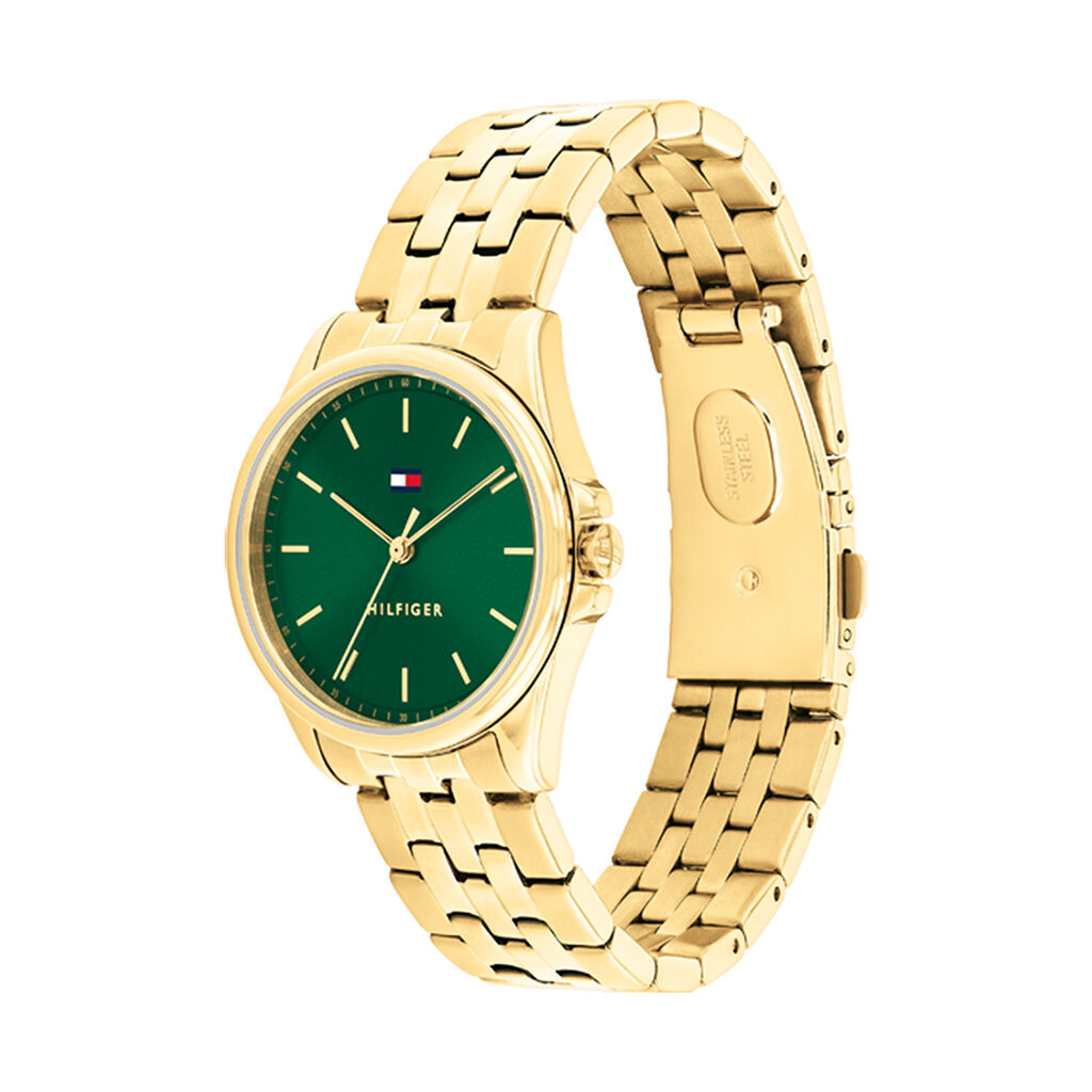 Montre Tommy Hilfiger Jade Vert - Montres Femme | Histoire d’Or