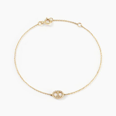 Bracelet Antun Or Jaune Diamant - Bracelets Femme | Histoire d’Or