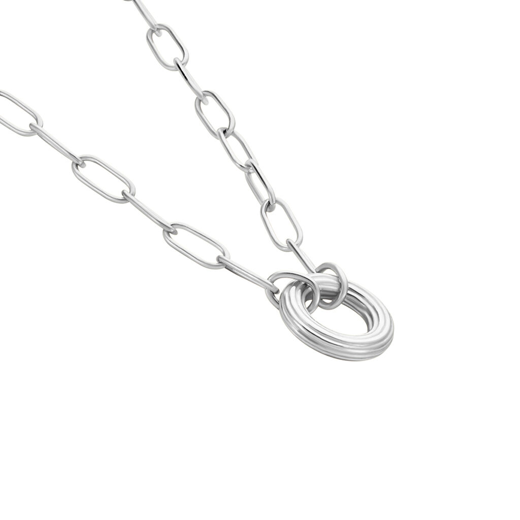 Collier Soho Argent Blanc - Colliers fantaisie Femme | Histoire d&rsquo;Or
