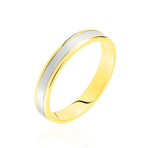 Alliance Hevan Ruban Or Bicolore -  Unisex | Histoire d’Or