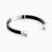 Bracelet Eric Acier Blanc Pierre De Synthese - Bracelets Homme | Histoire d’Or