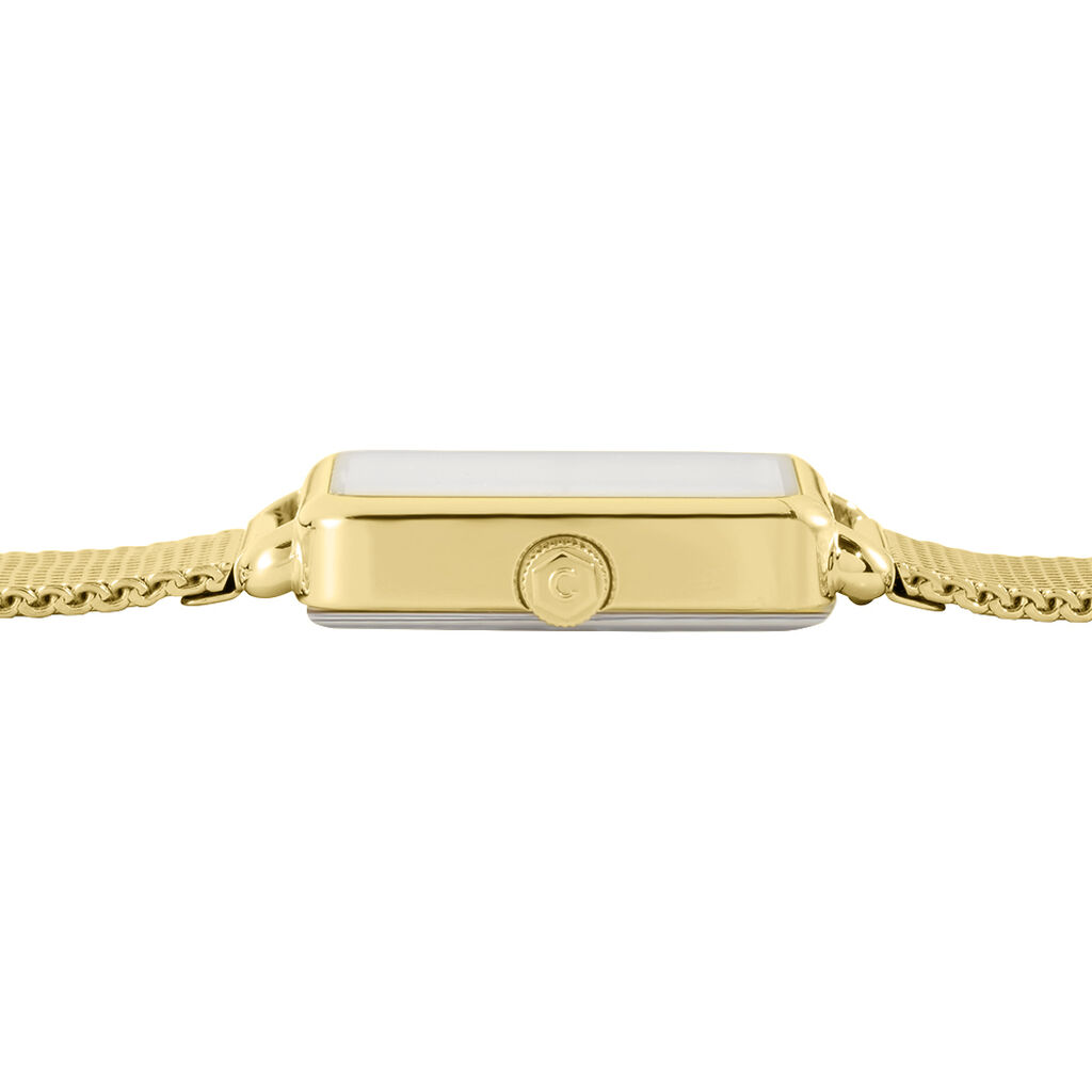 Coffret Montre Cluse Tetragone Blanc - Montres Femme | Histoire d’Or
