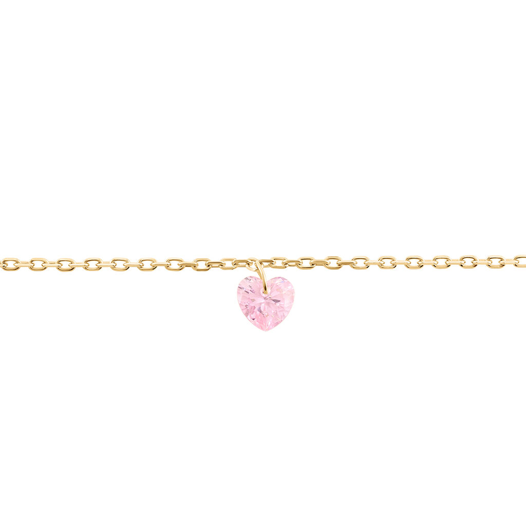 Bracelet Crush Plaqué Or Jaune Oxyde De Zirconium - Bracelets Femme | Histoire d’Or