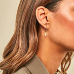 Cr&eacute;oles Bahman Or Jaune Nacre - Boucles d'oreilles cr&eacute;oles Femme | Histoire d&rsquo;Or