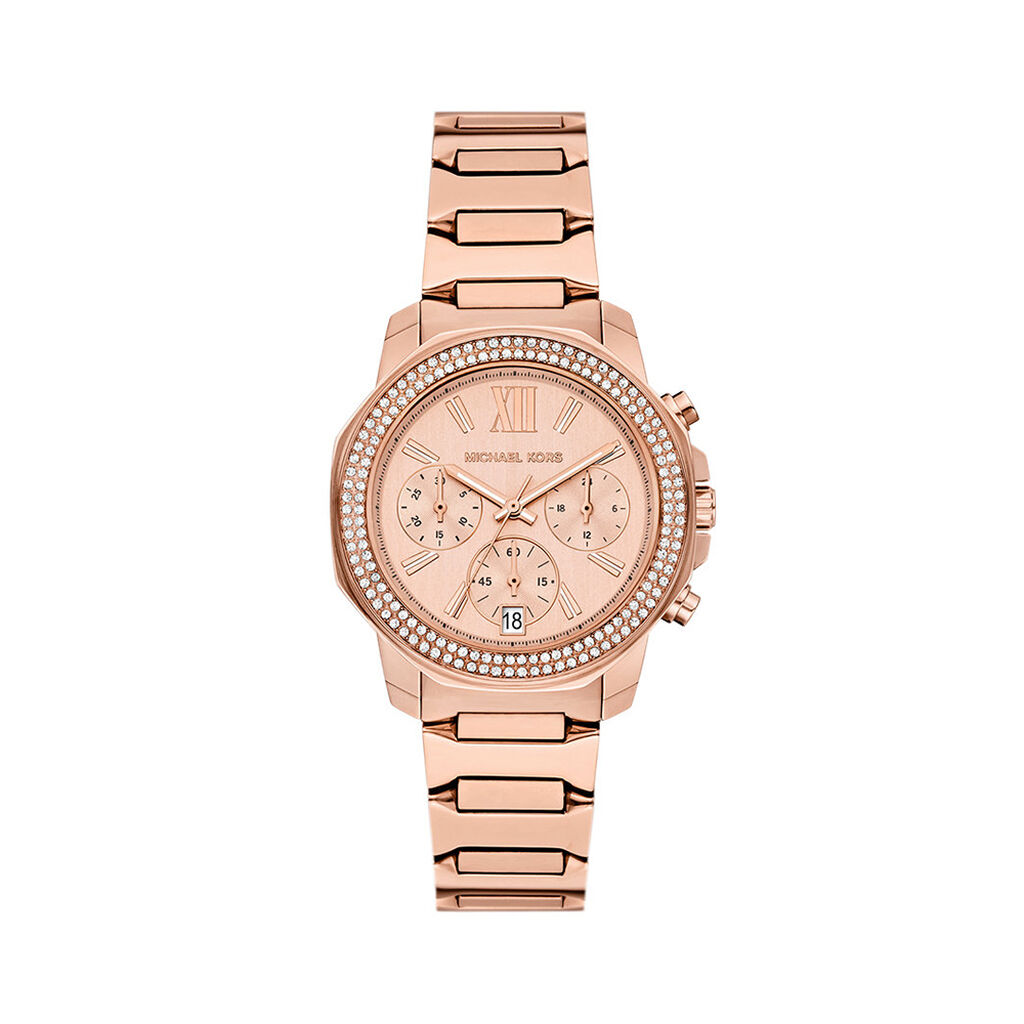Montre Michael Kors Prescott Rose - Montres Femme | Histoire d&rsquo;Or